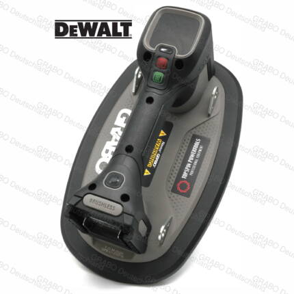B-Ware GRABO Brushless Professioneller Digitaler Vakuum Saugheber für DeWalt XR Akkusystem