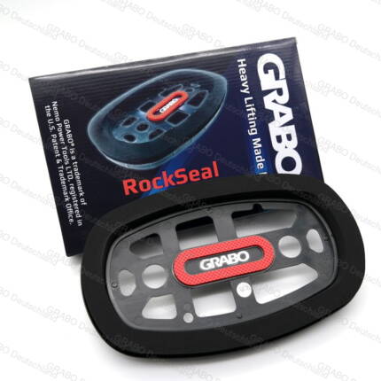 GRABO "Rock Seal" | Die "Rock Seal" Dichtung erlaubt das ansaugen von besonders unebenen Gegenständen